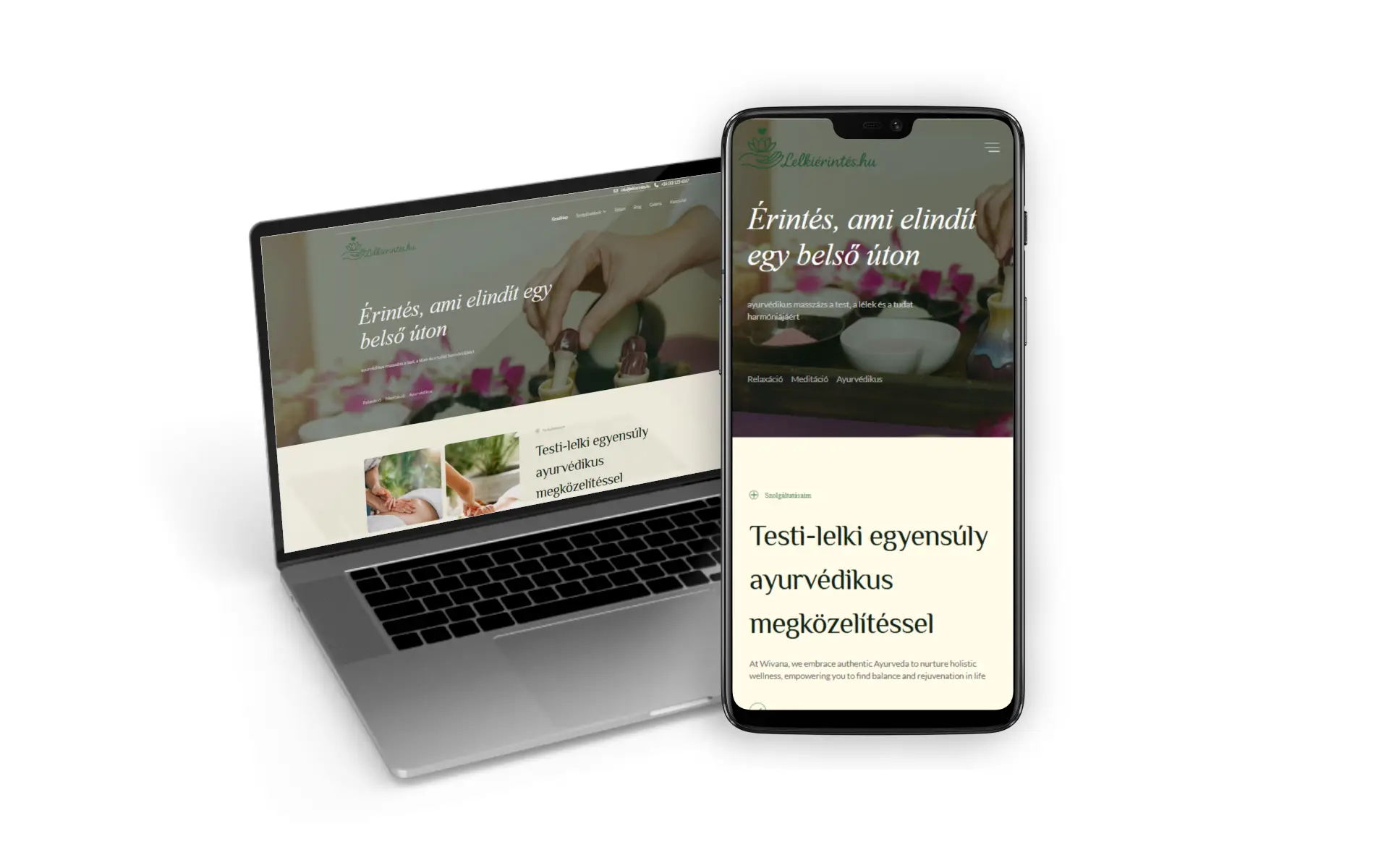 Mobilra optimalizált modern weboldal készítés